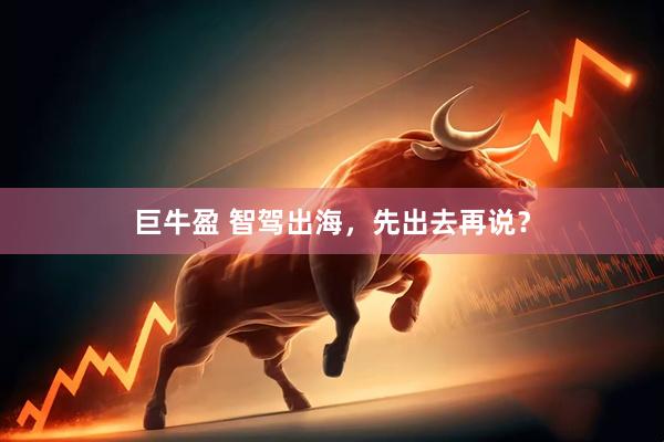 巨牛盈 智驾出海,先出去再说?
